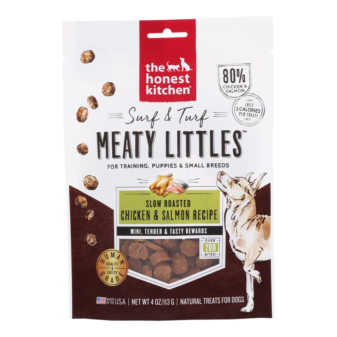 The Honest Kitchen - Meaty Littles Chicken Slmn - Case Of 6 - 4 Oz - Maras Green
